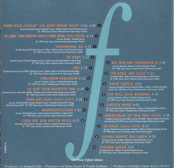 Münchener Freiheit : Ihre Grössten Hits (CD, Comp, RE)