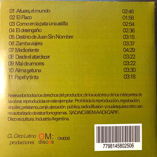Gloria Geberovich, Manuel Klainer : Atardeceres (CD, Album)