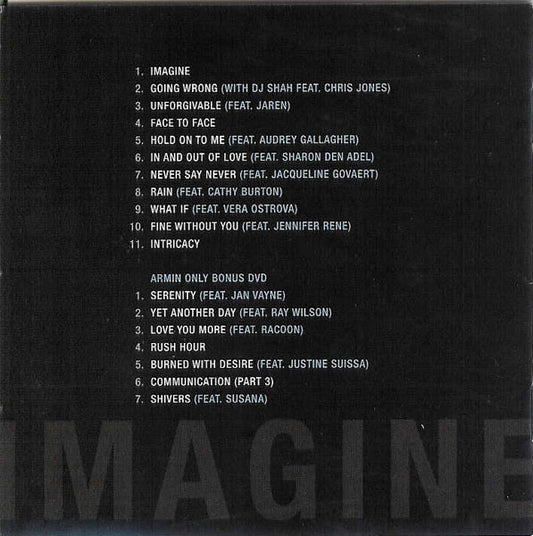 Armin van Buuren : Imagine (CD, Album + DVD + Ltd)