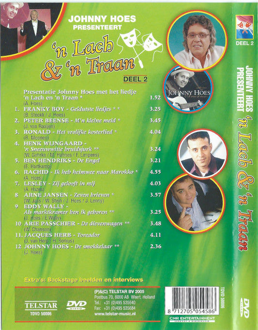 Various : Johnny Hoes Presenteert 'n Lach & 'n Traan (Deel 2) (DVD-V, Comp)