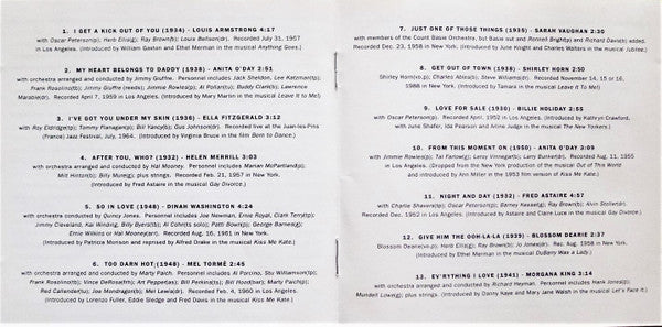 Cole Porter : I Get A Kick Out Of You - The Cole Porter Songbook Volume II (CD, Comp)