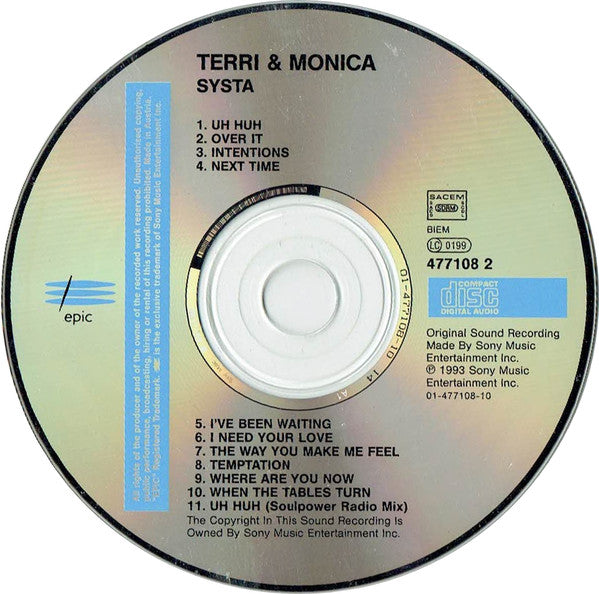 Terri & Monica : Systa (CD, Album, RE)