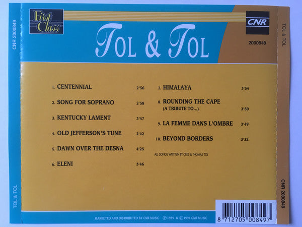 Tol & Tol : Tol & Tol (CD, Album, RE)