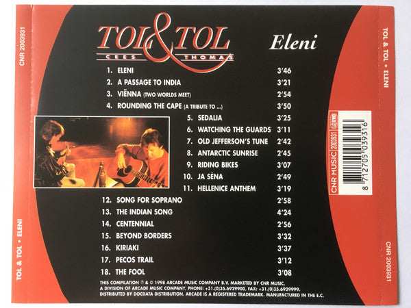 Tol & Tol : Eleni (CD, Comp)