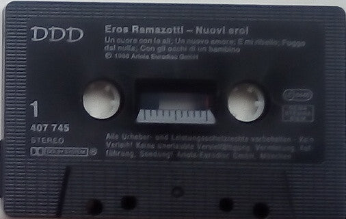 Eros Ramazzotti : Nuovi Eroi (Cass, Album)
