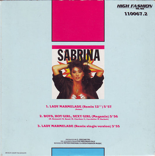 Sabrina : Lady Marmelade (Remix) (CD, Maxi)