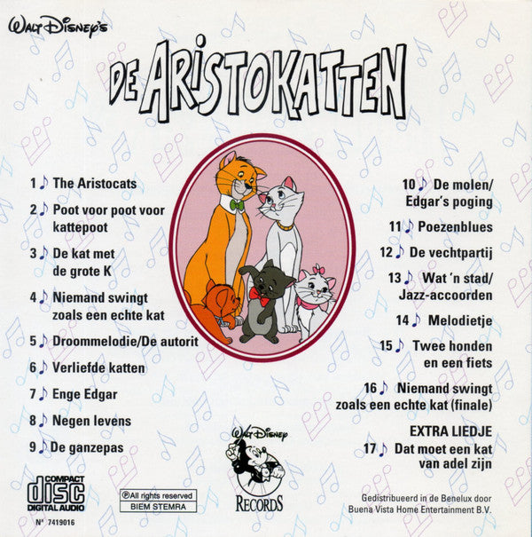 Various : De Aristokatten (CD, Album)