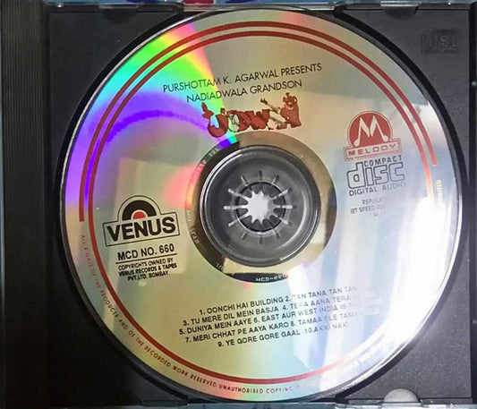 Anu Malik, Dev Kohli : Judwaa (CD)