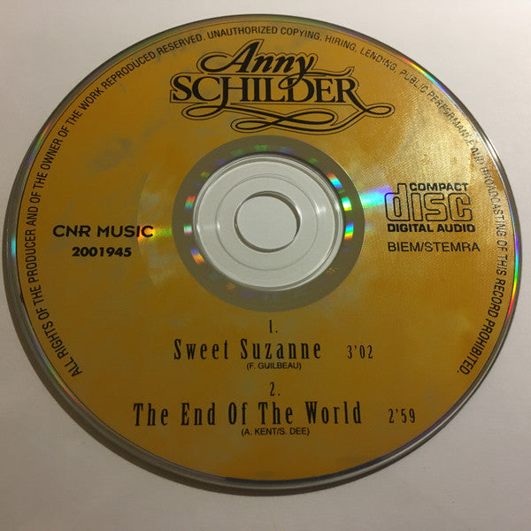 Anny Schilder : Sweet Suzanne (CD, Single)