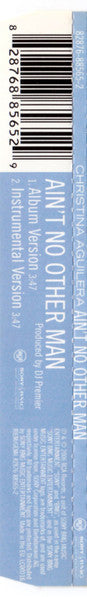 Christina Aguilera : Ain't No Other Man (CD, Single)