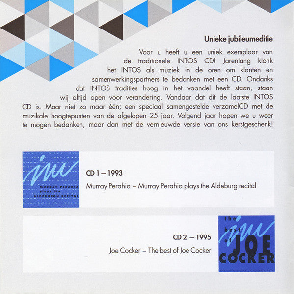 Various : Greatest Hits Van INTOS 1991 - 2016 (2xCD, Comp, Ltd)