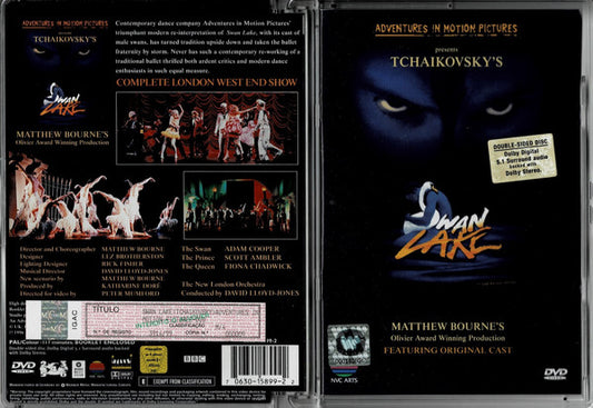 Pyotr Ilyich Tchaikovsky - Adventures In Motion Pictures : Swan Lake (DVD-V, PAL, Reg)