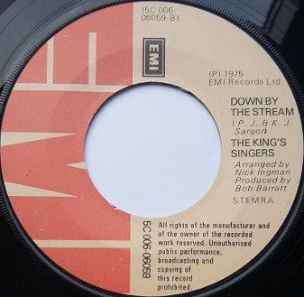 The King's Singers : Life On Mars / Down By The Stream (7", Single)