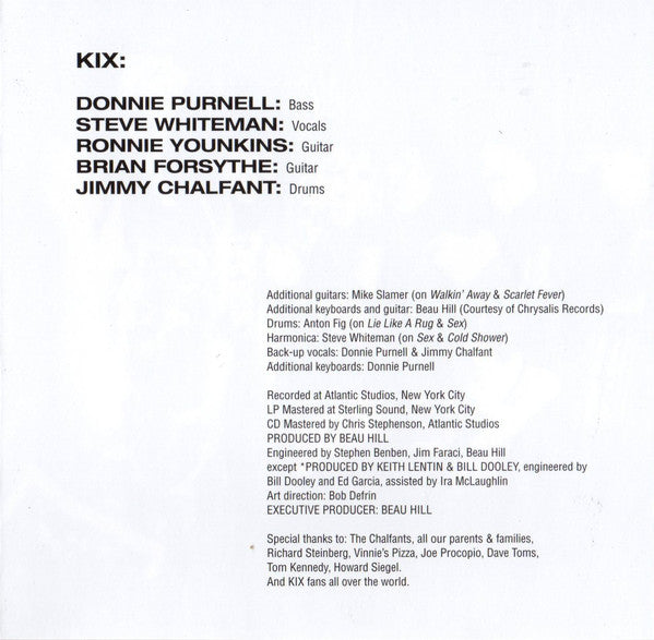 Kix (3) : Midnite Dynamite (CD, Album)