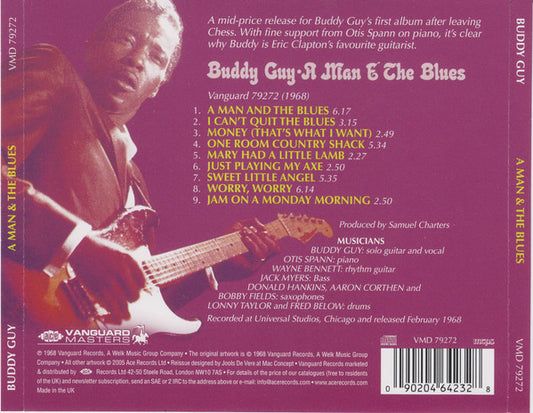 Buddy Guy : A Man And The Blues (CD, Album)