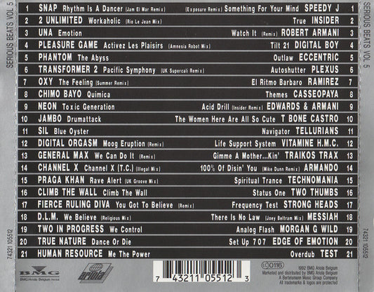 Various : Serious Beats Vol. 5 (2xCD, Comp)