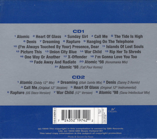 Blondie : Atomic / Atomix (The Very Best Of Blondie) (2xCD, Comp, Ltd, Sli)