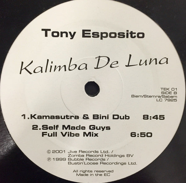 Tony Esposito : Kalimba De Luna (12")