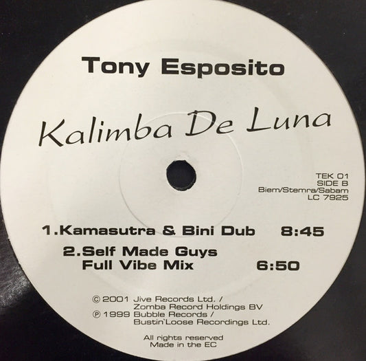 Tony Esposito : Kalimba De Luna (12")