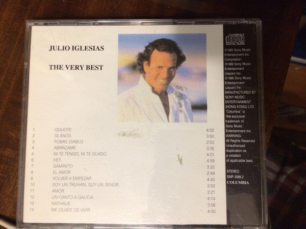 Julio Iglesias : The Very Best (CD, Comp, RE)