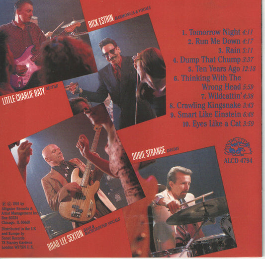 Little Charlie And The Nightcats : Captured Live (CD, Album)