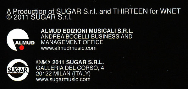 Andrea Bocelli : Concerto: One Night In Central Park (Blu-ray, Multichannel)