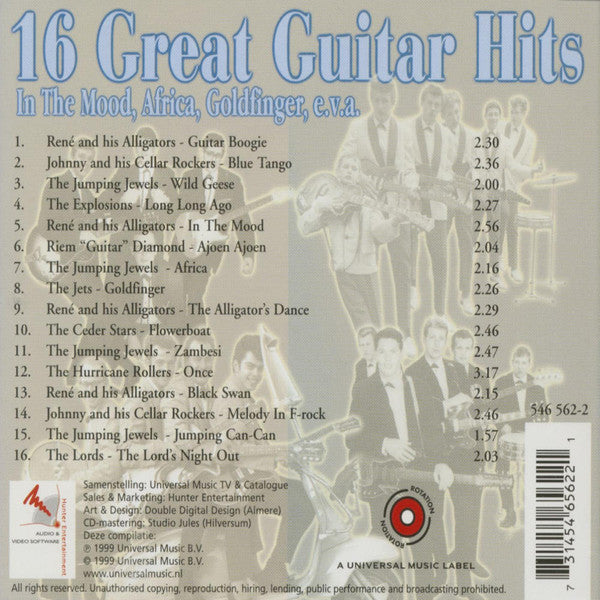Various : 16 Great Guitar Hits (CD, Comp)