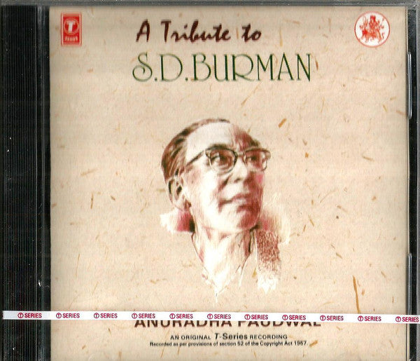 Anuradha Paudwal : A Tribute To S.D. Burman (CD, Album)