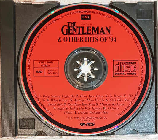Anu Malik : The Gentleman (CD)