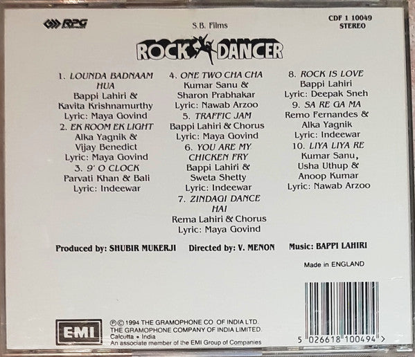 Bappi Lahiri : Rock Dancer (CD)
