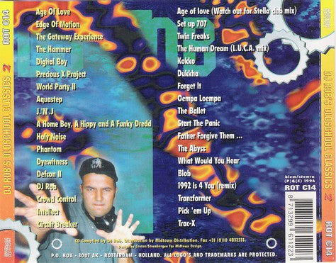 DJ Rob : DJ Rob's Oldschool Classics Part 2 (CD, Comp)