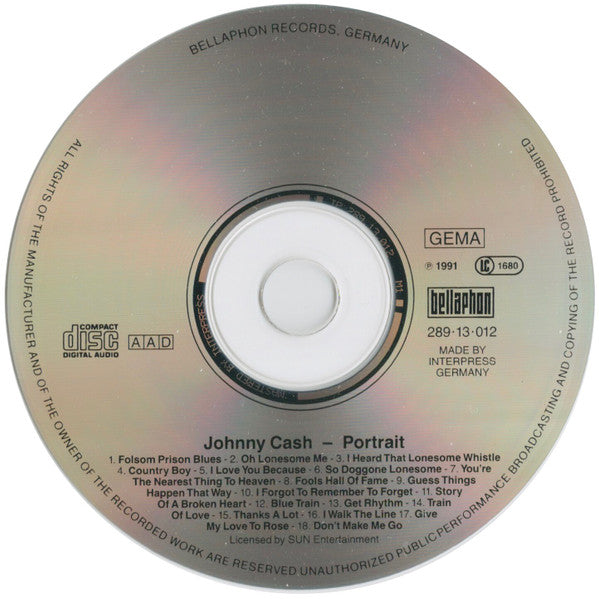 Johnny Cash : Portrait (CD, Comp)