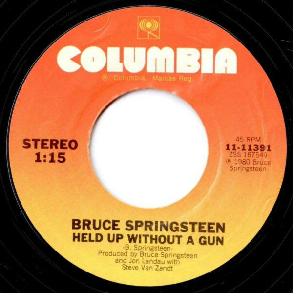 Bruce Springsteen : Hungry Heart (7", Single, Styrene)