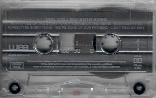 Phil Collins : Both Sides (Cass, Album)