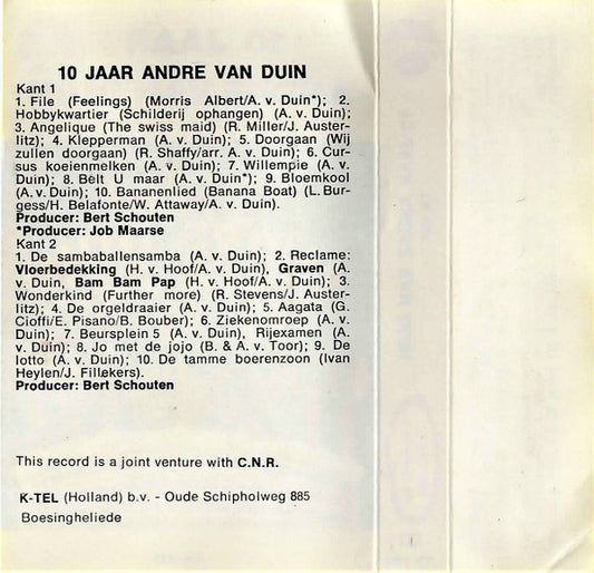 André van Duin : 10 Jaar André Van Duin (Cass, Comp)