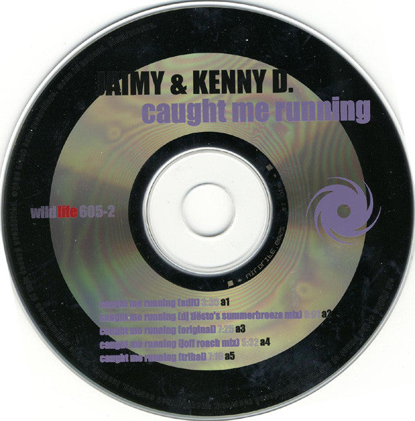 Jaimy & Kenny D. : Caught Me Running (Mixes) (CD, Single)