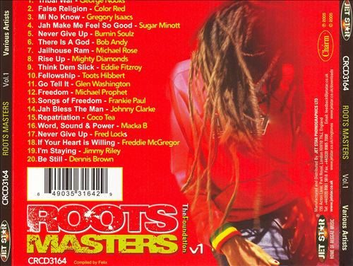 Various : Roots Masters v1 (The Foundation) (CD, Comp)