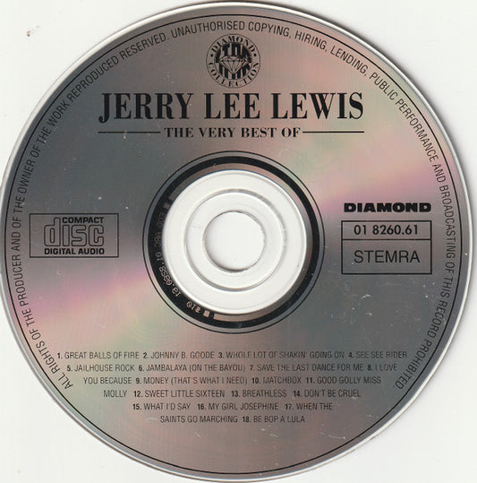 Jerry Lee Lewis : The Very Best Of (CD, Comp)