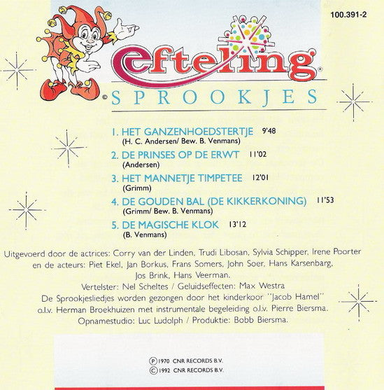 Various : Efteling Sprookjes Deel 4 (CD)