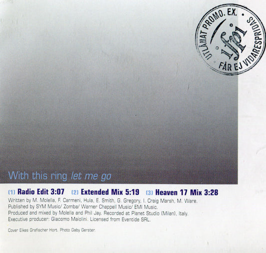 Molella & Phil Jay Present Heaven 17 Meets "Fast" Eddie Smith : With This Ring Let Me Go (CD, Maxi)