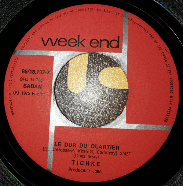 Tichke : Le Zizi (7", Single)