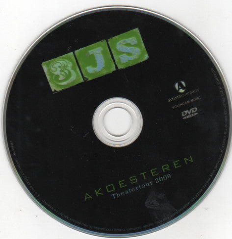 3JS : Akoesteren (Theatertour 2009) (DVD, Album, PAL)