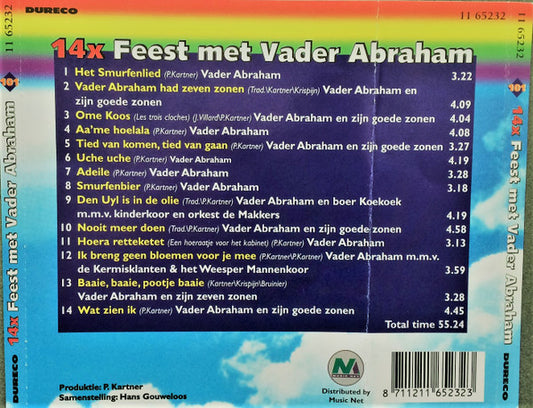 Vader Abraham : 14x Feest Met Vader Abraham (CD, Comp)