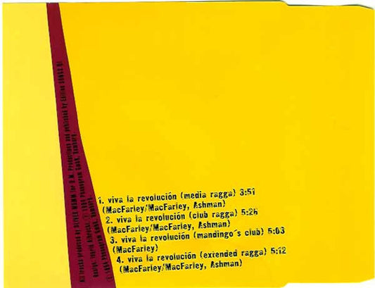 Zapata feat. T-Flex : Viva La Revolución (CD, Maxi)