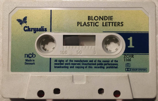 Blondie : Plastic Letters (Cass, Album)
