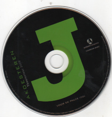 3JS : Akoesteren (Theatertour 2009) (DVD, Album, PAL + 2xCD, Album)