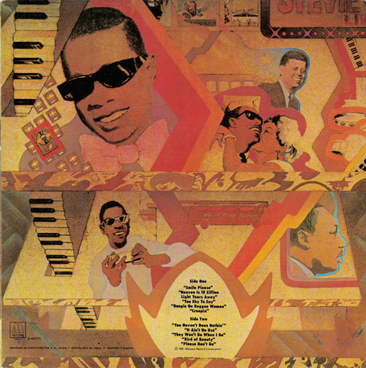 Stevie Wonder : Fulfillingness' First Finale (LP, Album, RE)