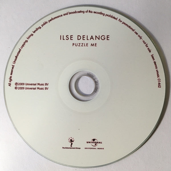 Ilse Delange : Puzzle Me (CDr, Single, Promo)