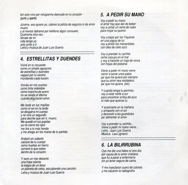 Juan Luis Guerra 4.40 : Bachata Rosa (CD, Album)