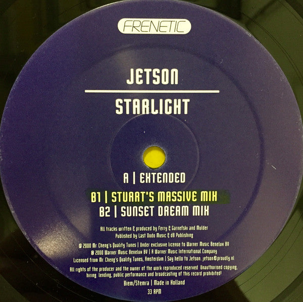 Jetson : Starlight (12")